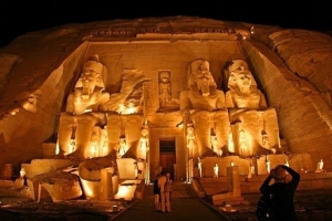 Sound and Light Show at Karnak Temple